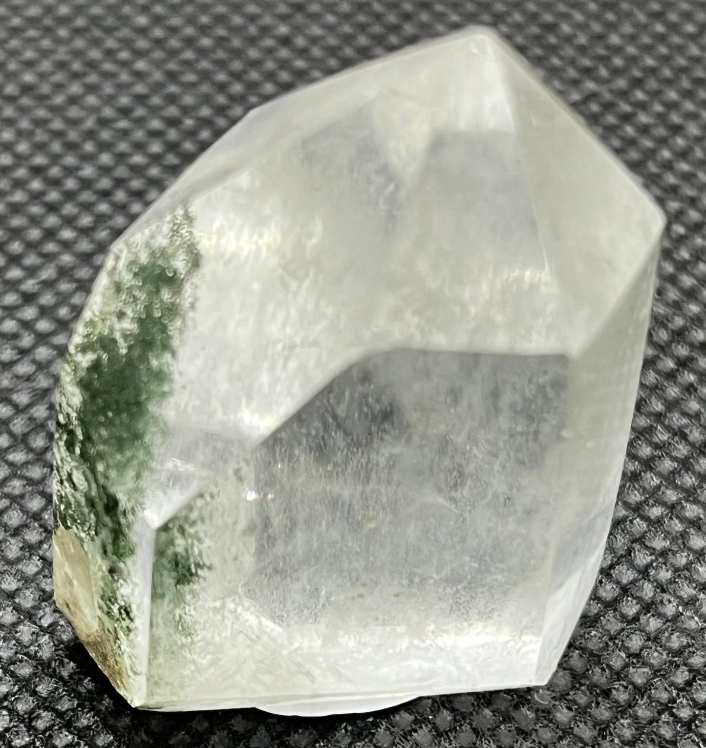 Pointe de Cristal de Roche Chlorite
