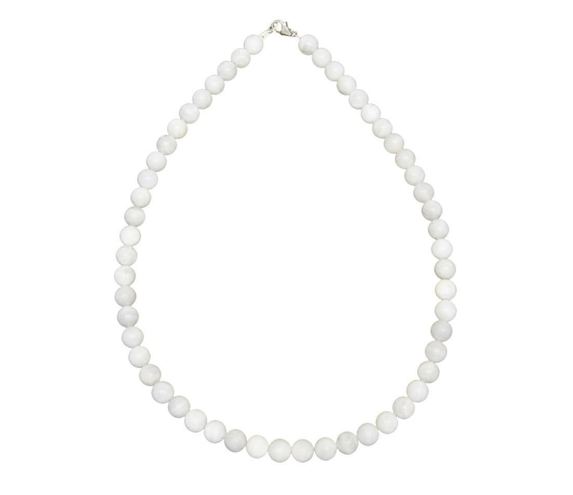Collier en Pierre de Lune 8mm