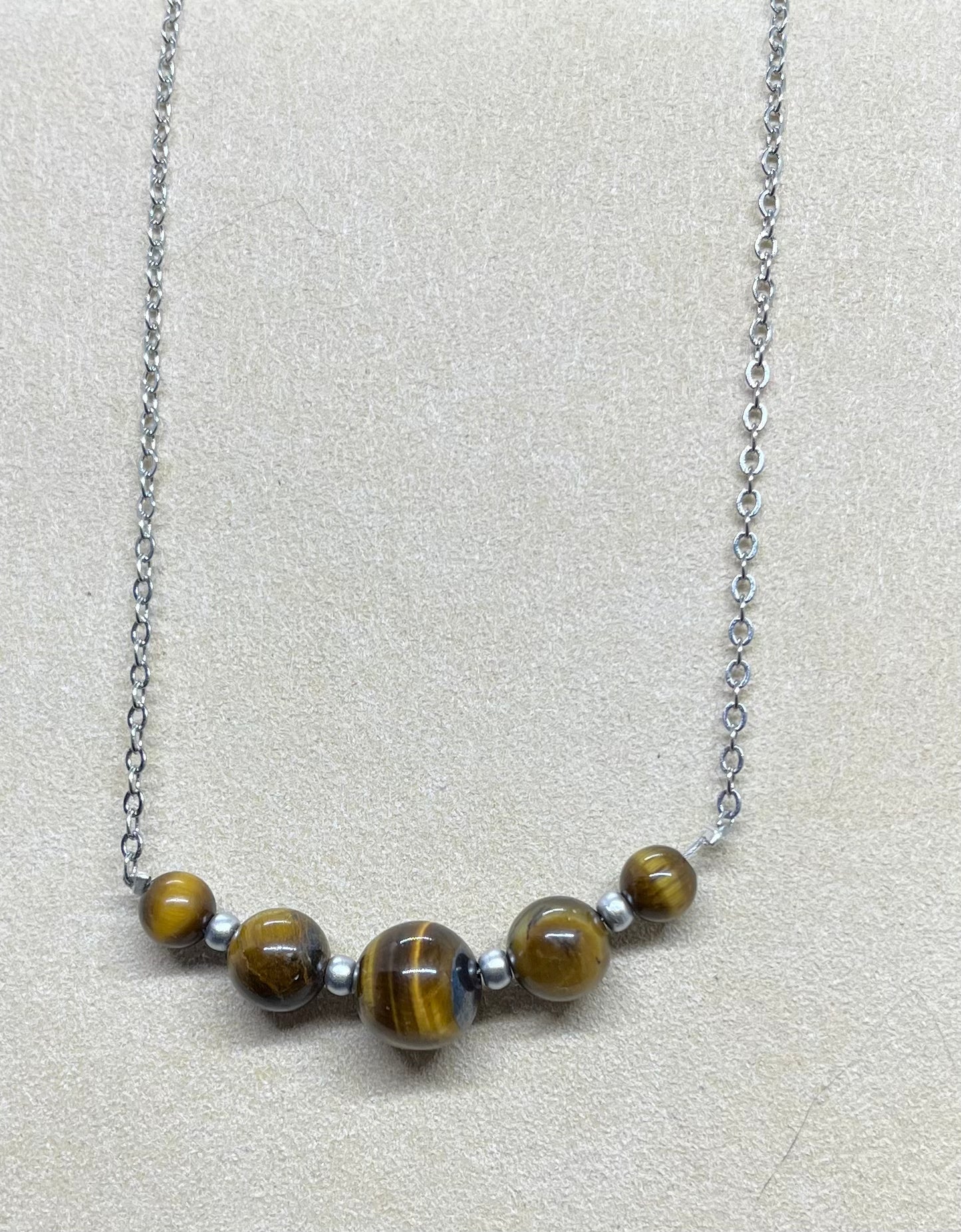 Collier Oeil du Tigre