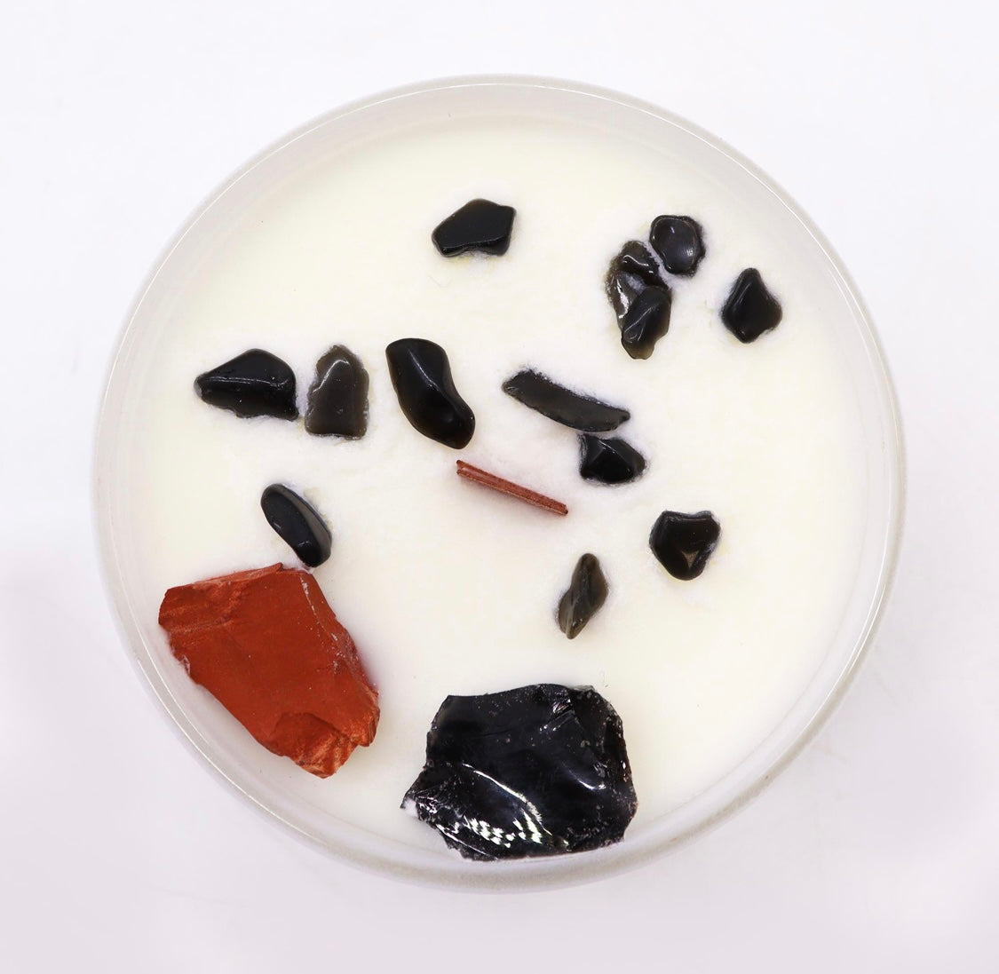Bougie de Chakra en Verre - Chakra Racine