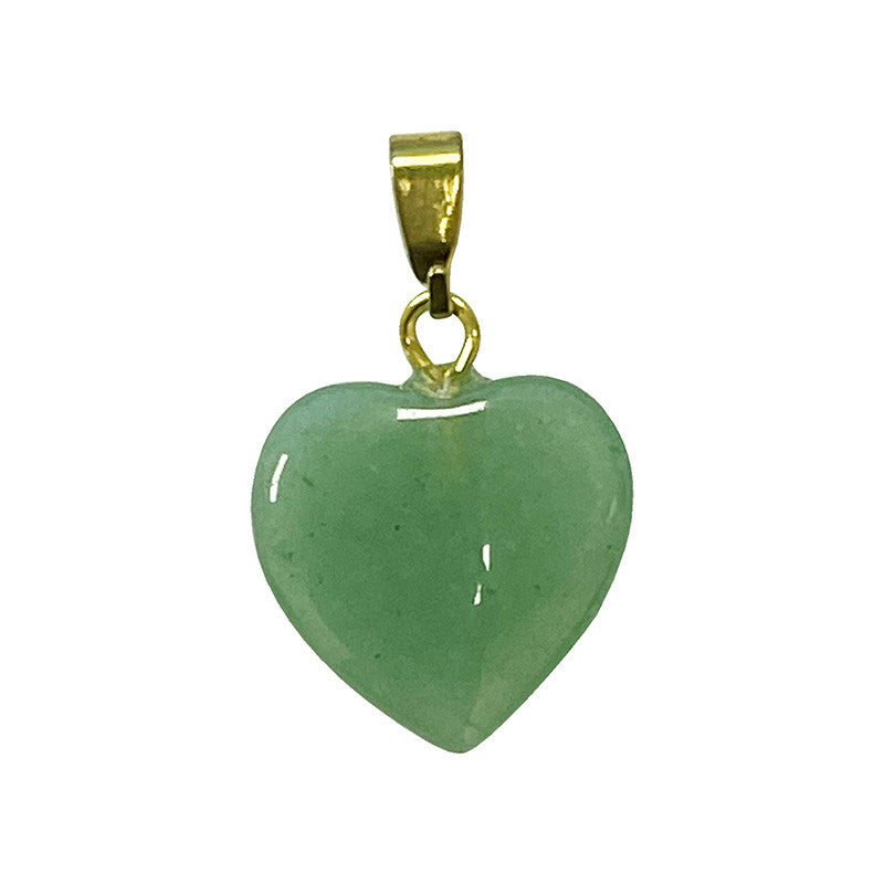 Pendentif Cœur Aventurine 1,5 cm