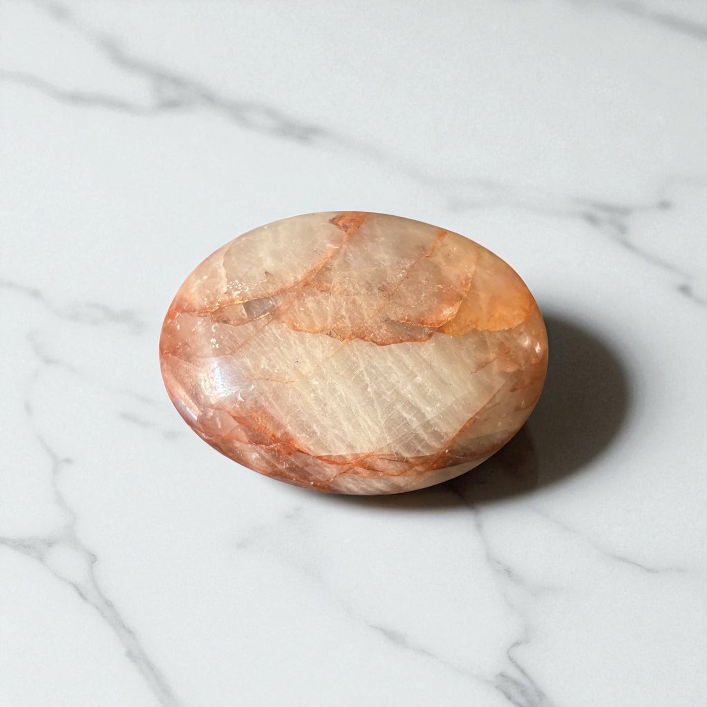 Galet Quartz Hematoïde du Brésil qualité AA