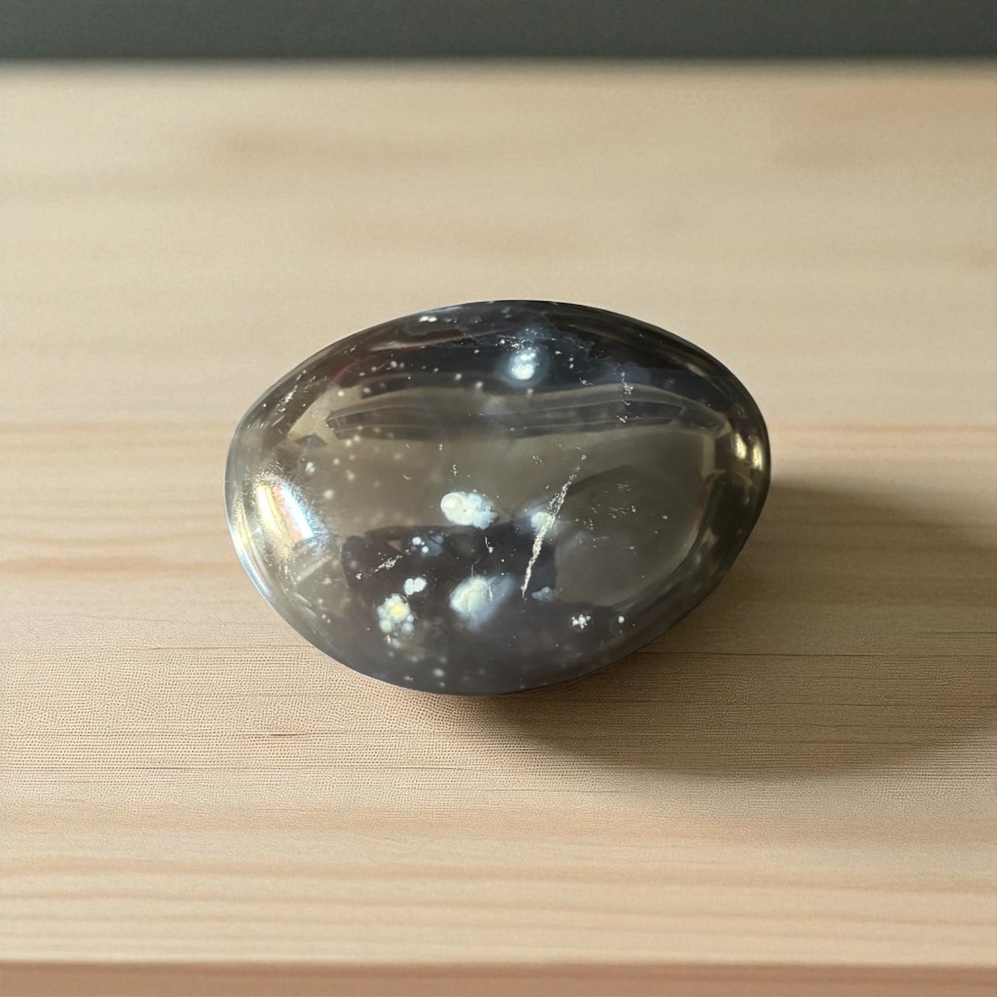 Galet Agate Orque (grise) qualité A+ de Madagascar