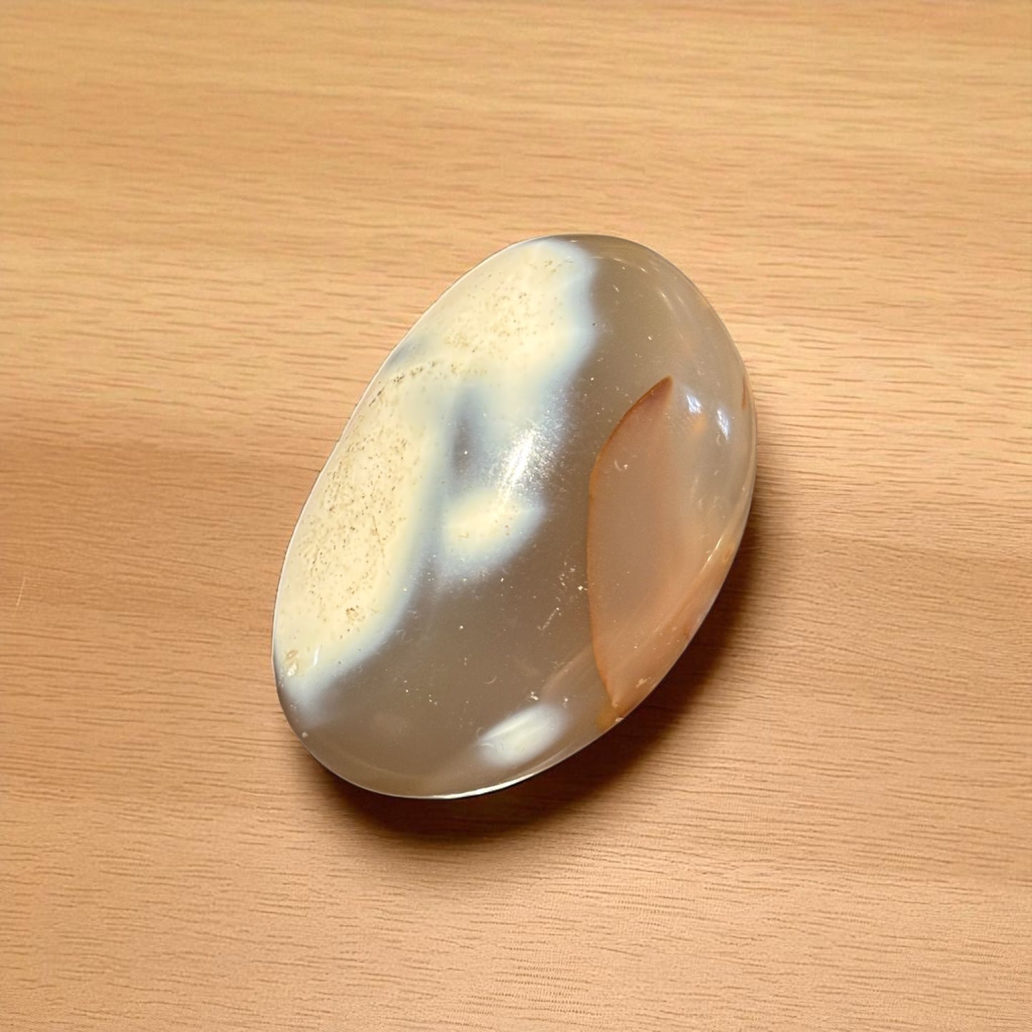 Galet Agate Orque (grise) qualité A+ de Madagascar