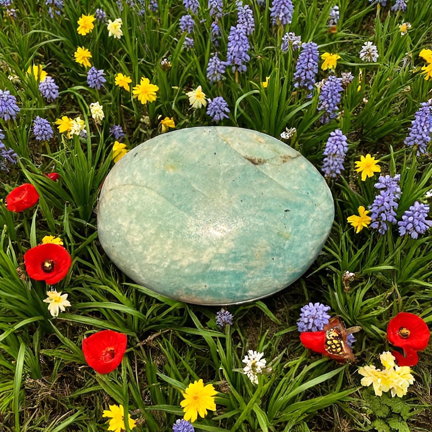 Galet Amazonite de Madagascar qualité A