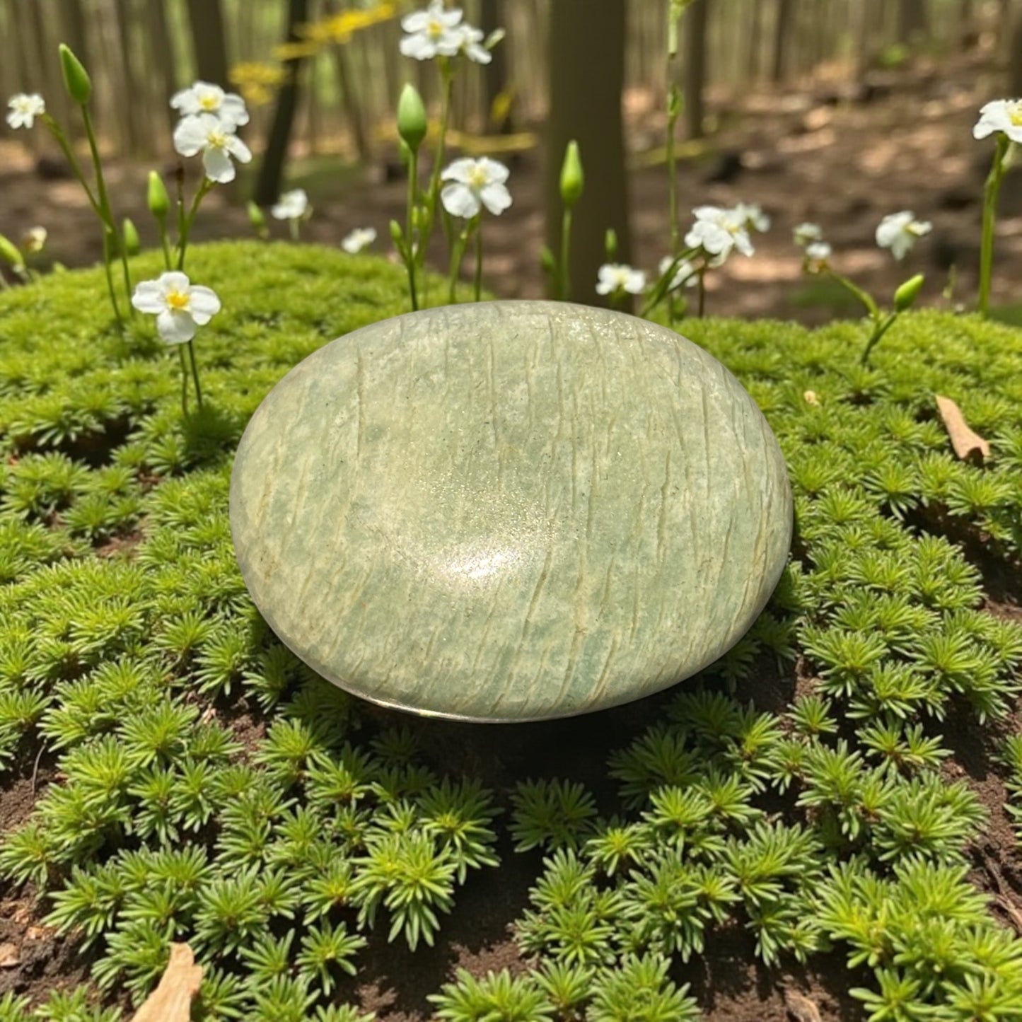 Galet Amazonite de Madagascar qualité A