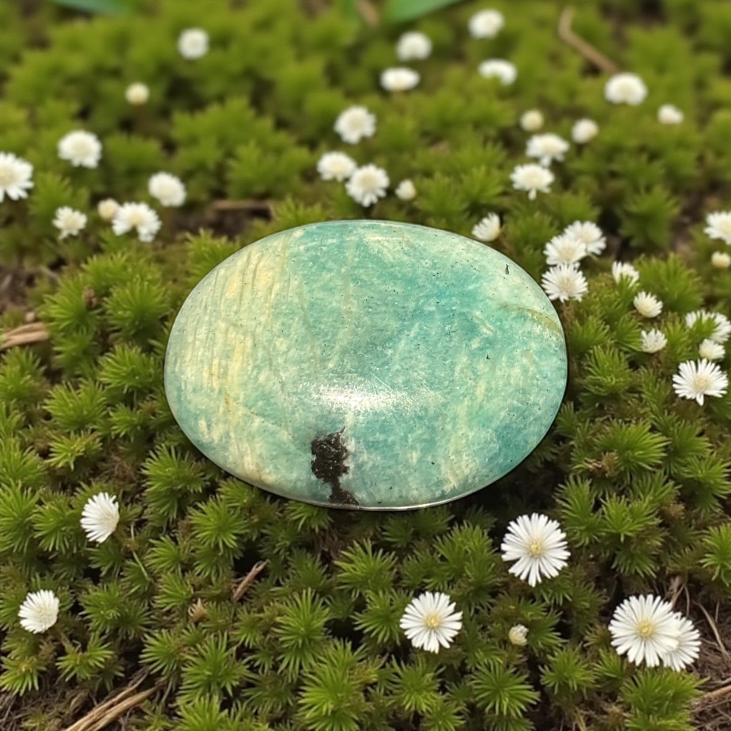 Galet Amazonite de Madagascar qualité A