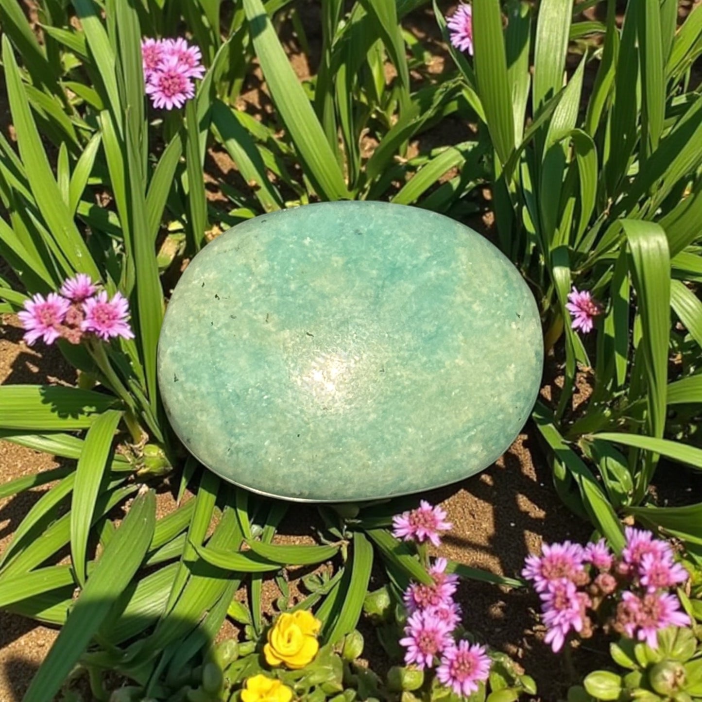 Galet Amazonite de Madagascar qualité A