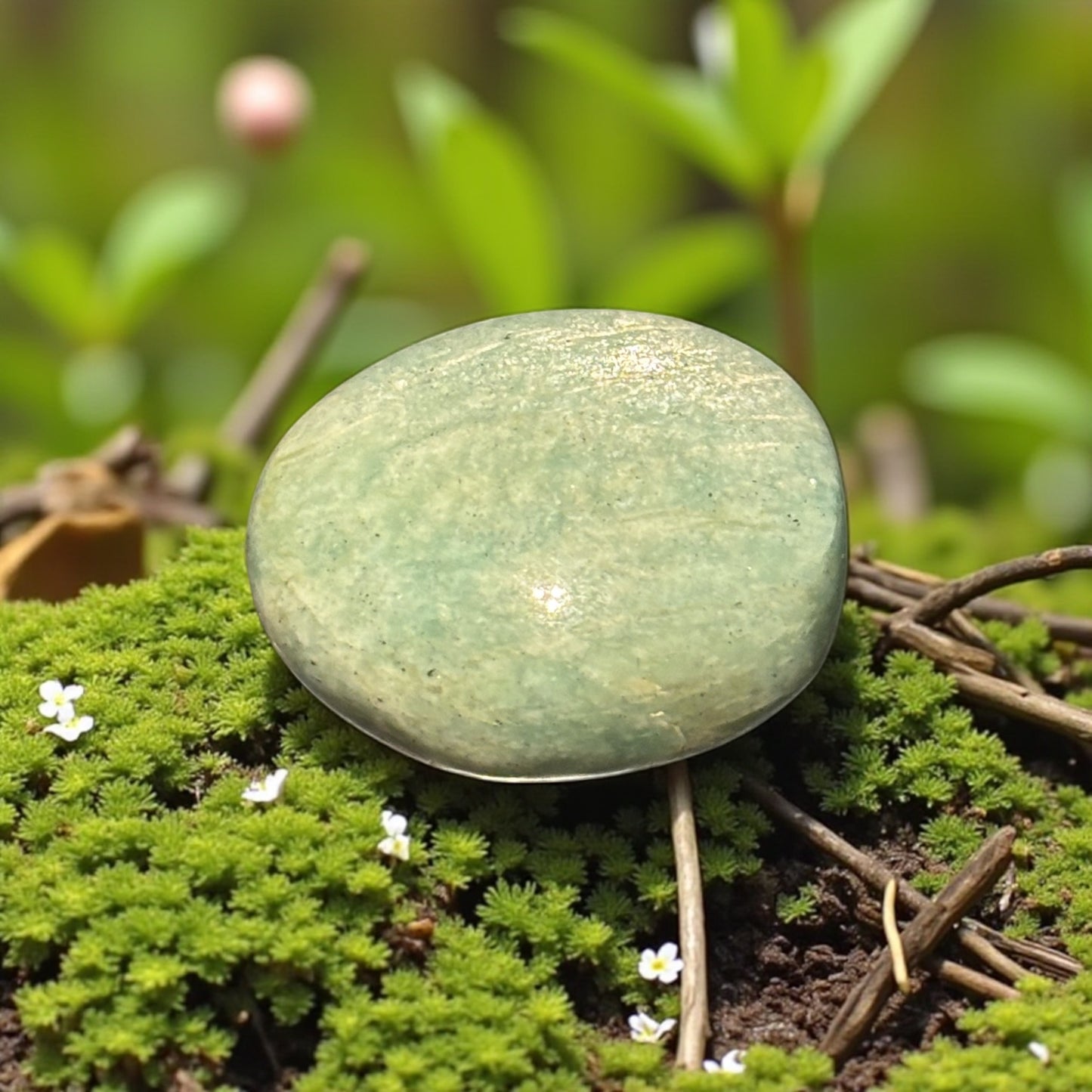 Galet Amazonite de Madagascar qualité A