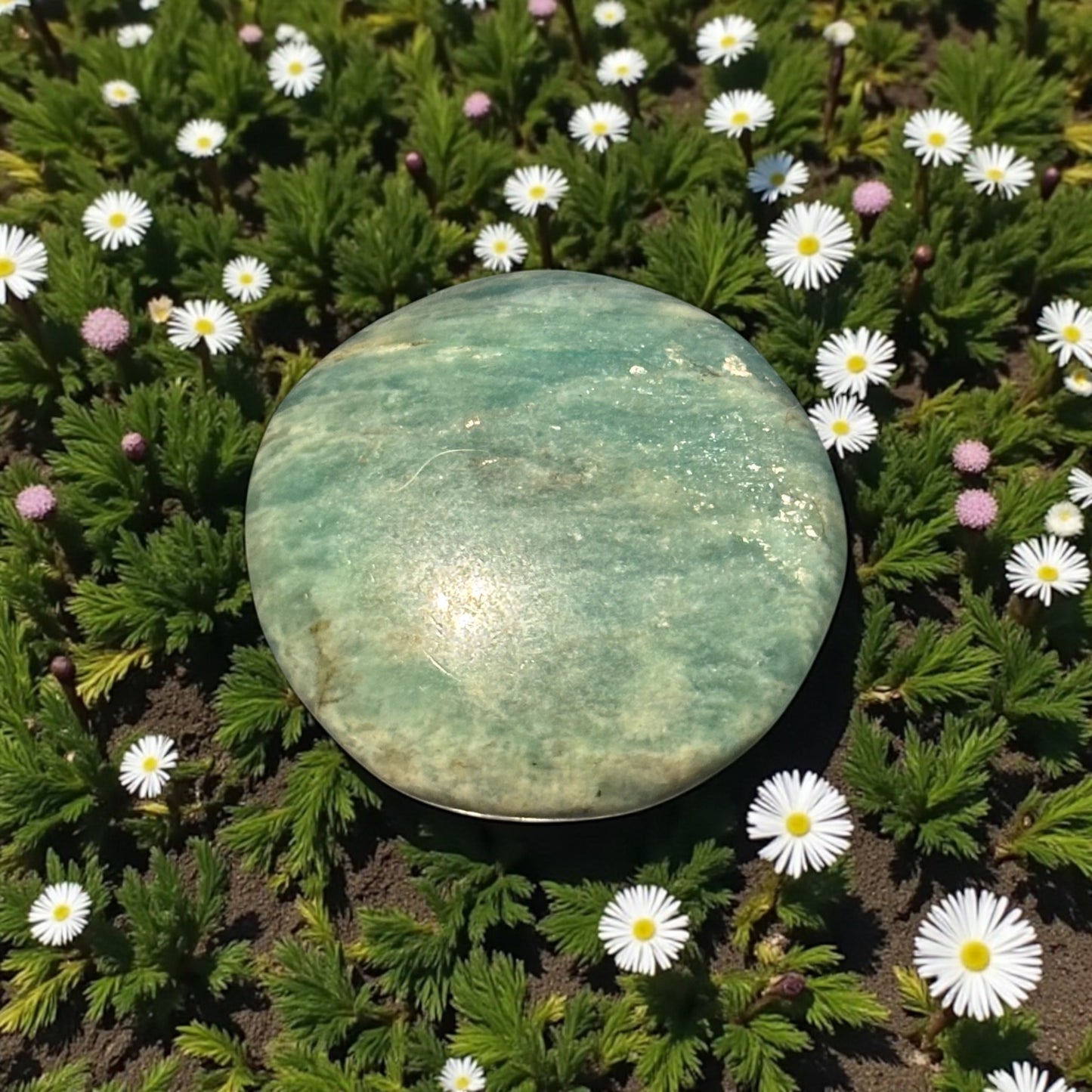 Galet Amazonite de Madagascar qualité A