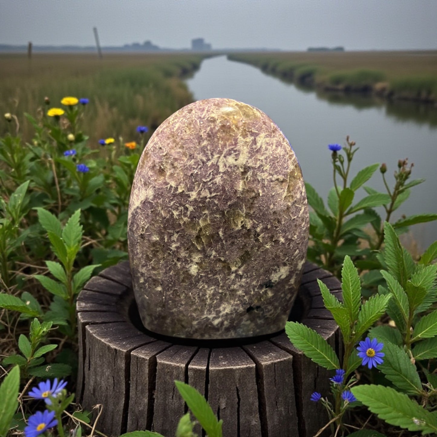 Forme libre Lépidolite qualité A de Madagascar