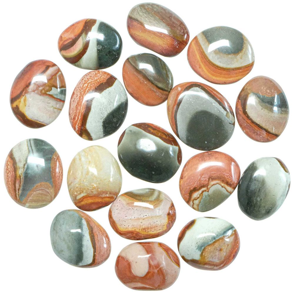 Galet Jaspe Polychrome de Madagascar qualité A