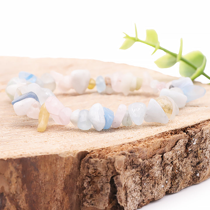 Bracelet Baroque Béryls du Brésil qualité AA
