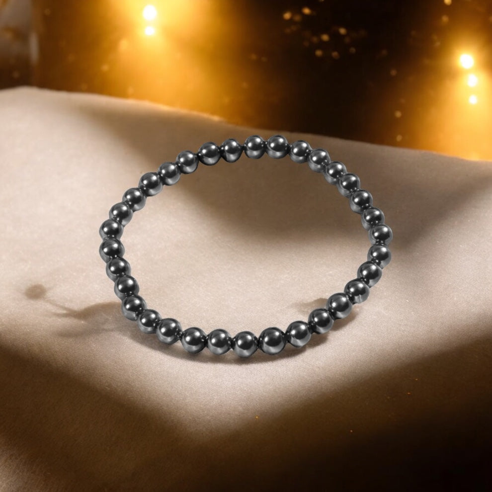 Bracelet Hématite magnétique 8mm