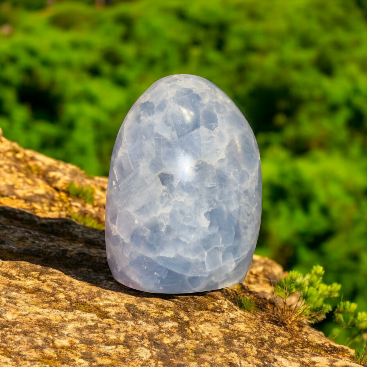 Mini bloc de Calcite Bleue