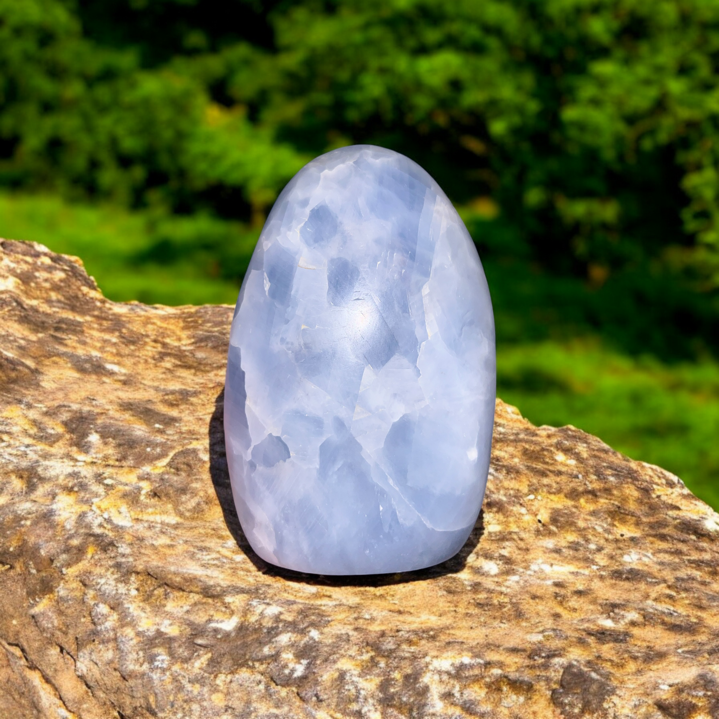 Mini bloc de Calcite Bleue