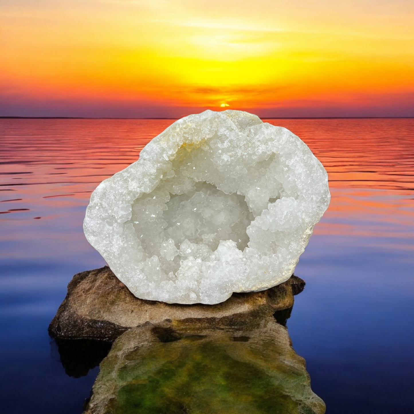 Géode de quartz