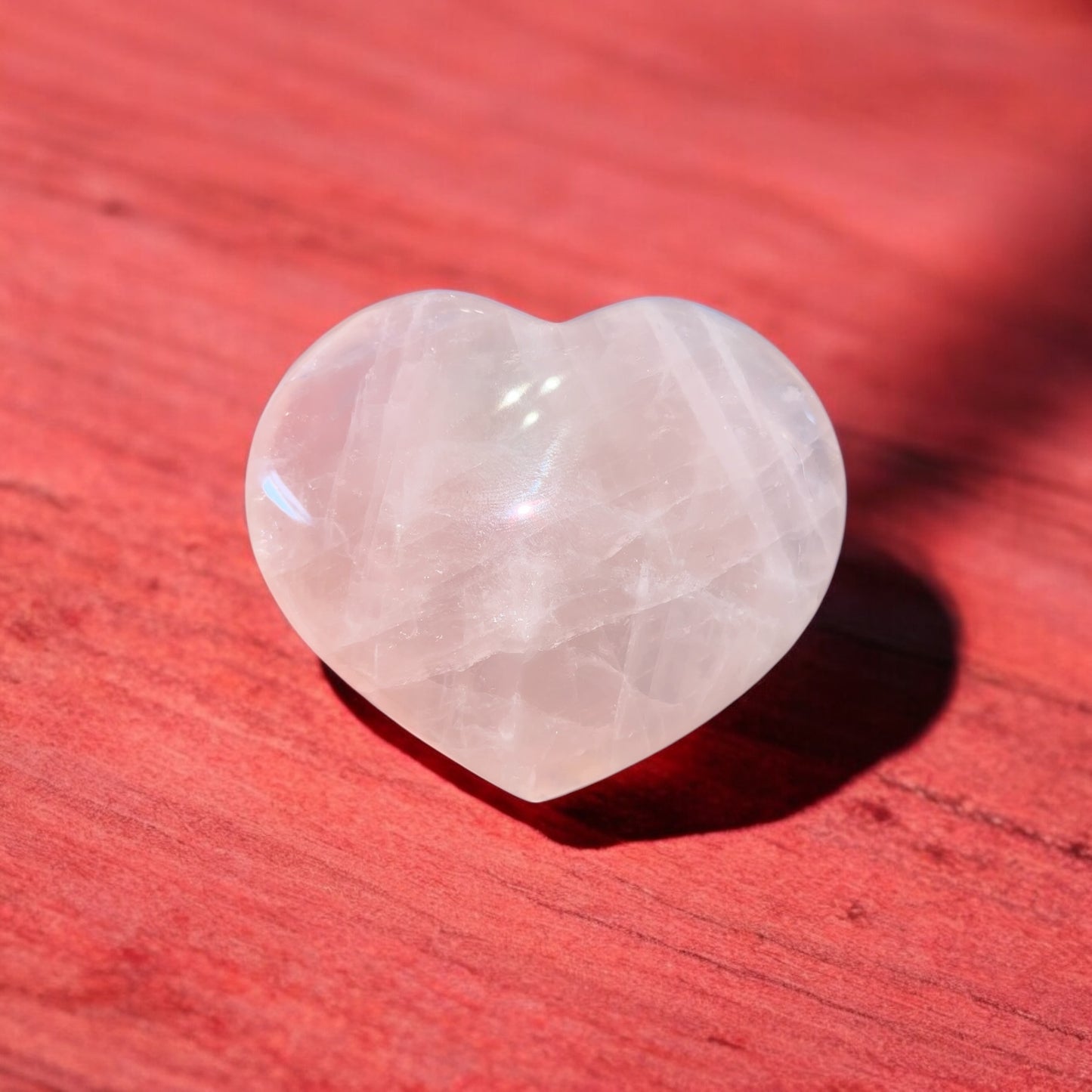 Cœur en Quartz Rose