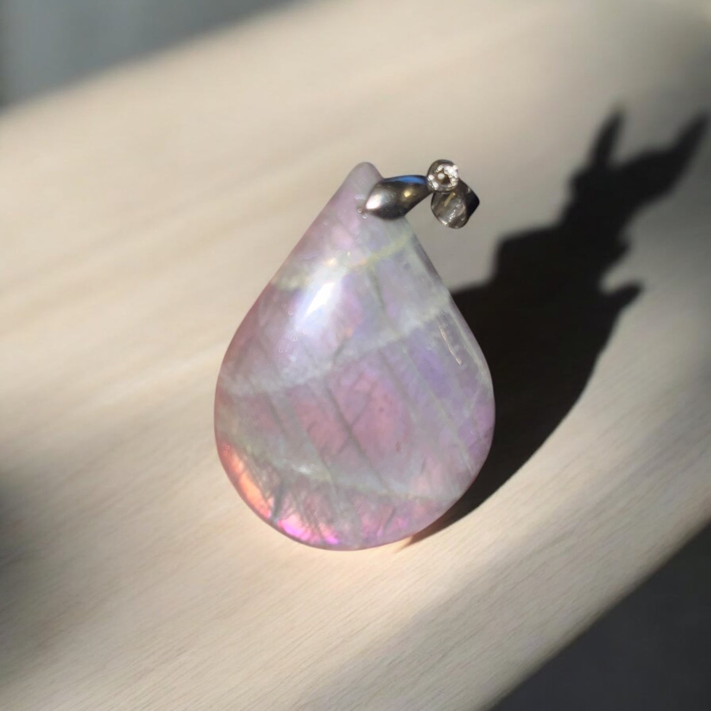 Pendentif forme libre en Labradorite