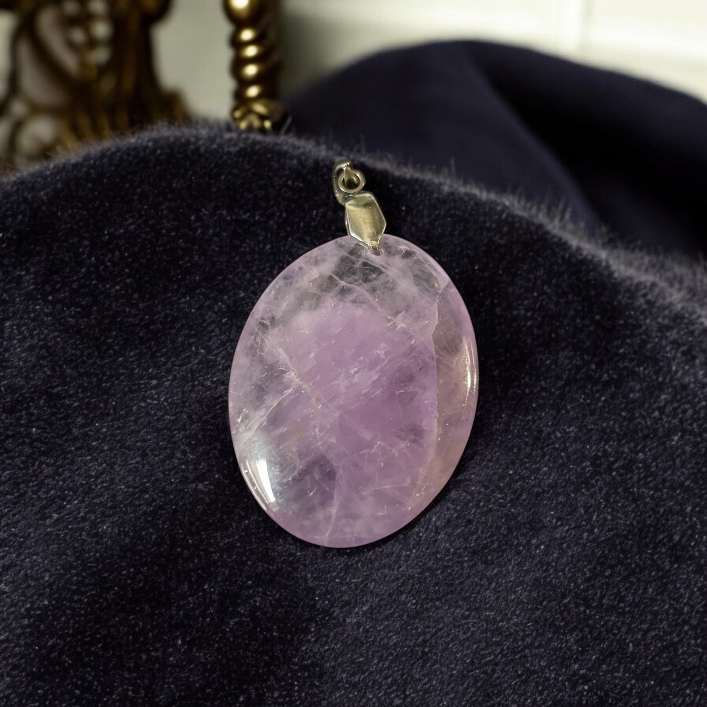 Pendentif Améthyste forme libre