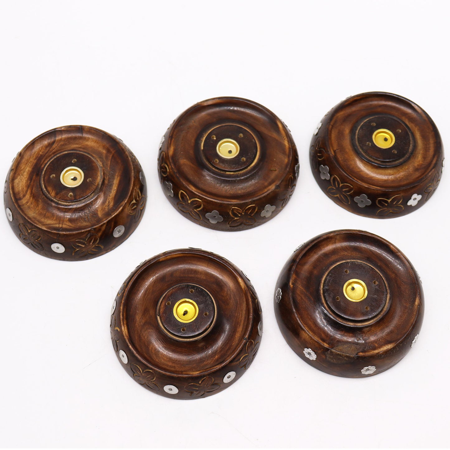 Porte encens pour Cônes et Batônnets en Bois de Manguier