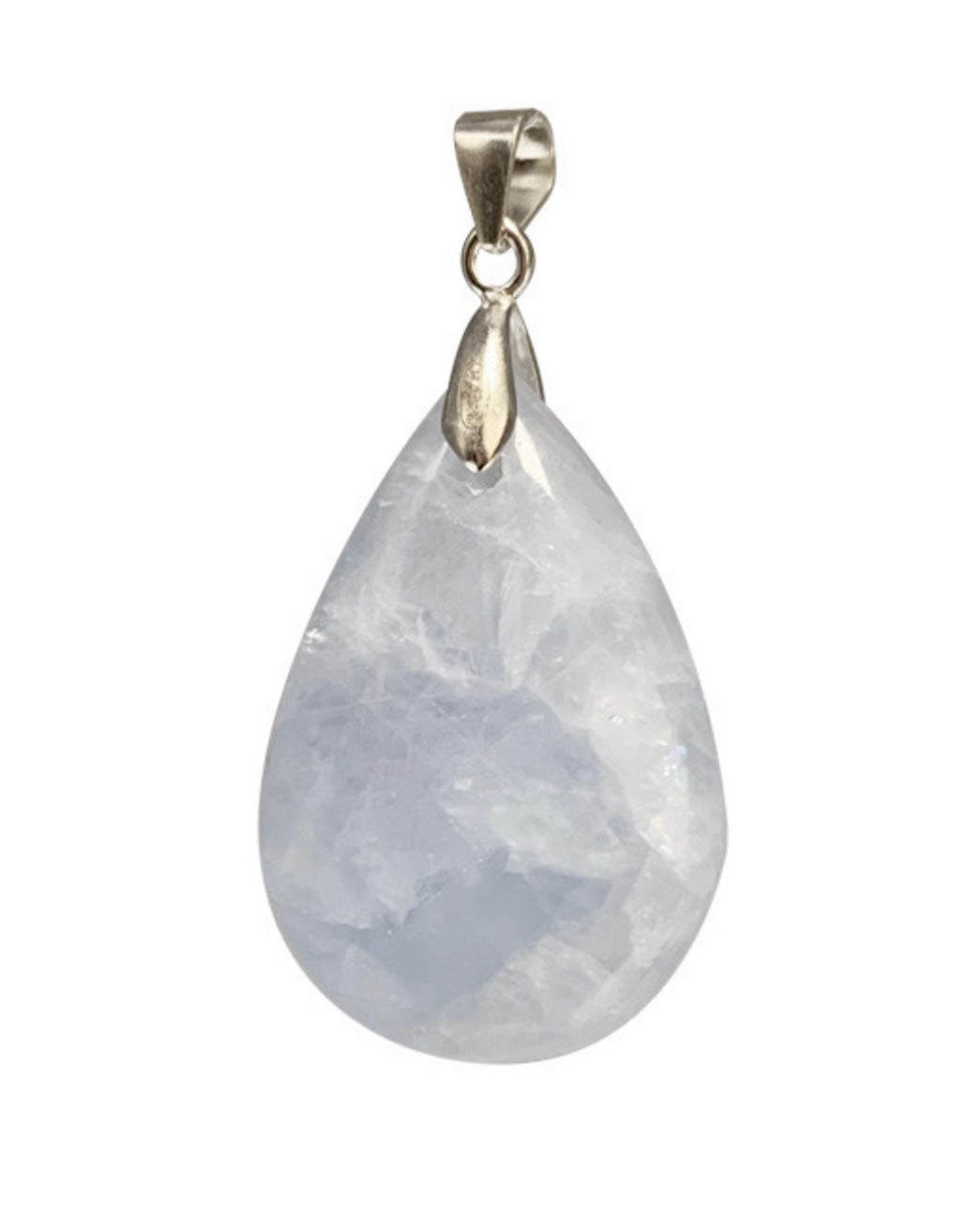 Pendentif goutte + argent 0,925