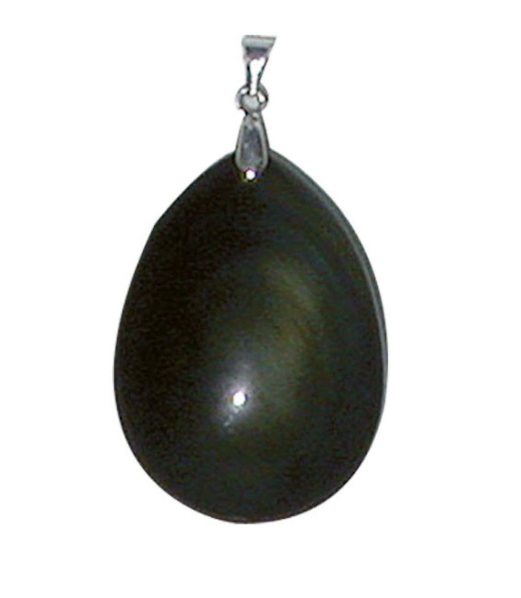 Pendentif goutte + argent 0,925
