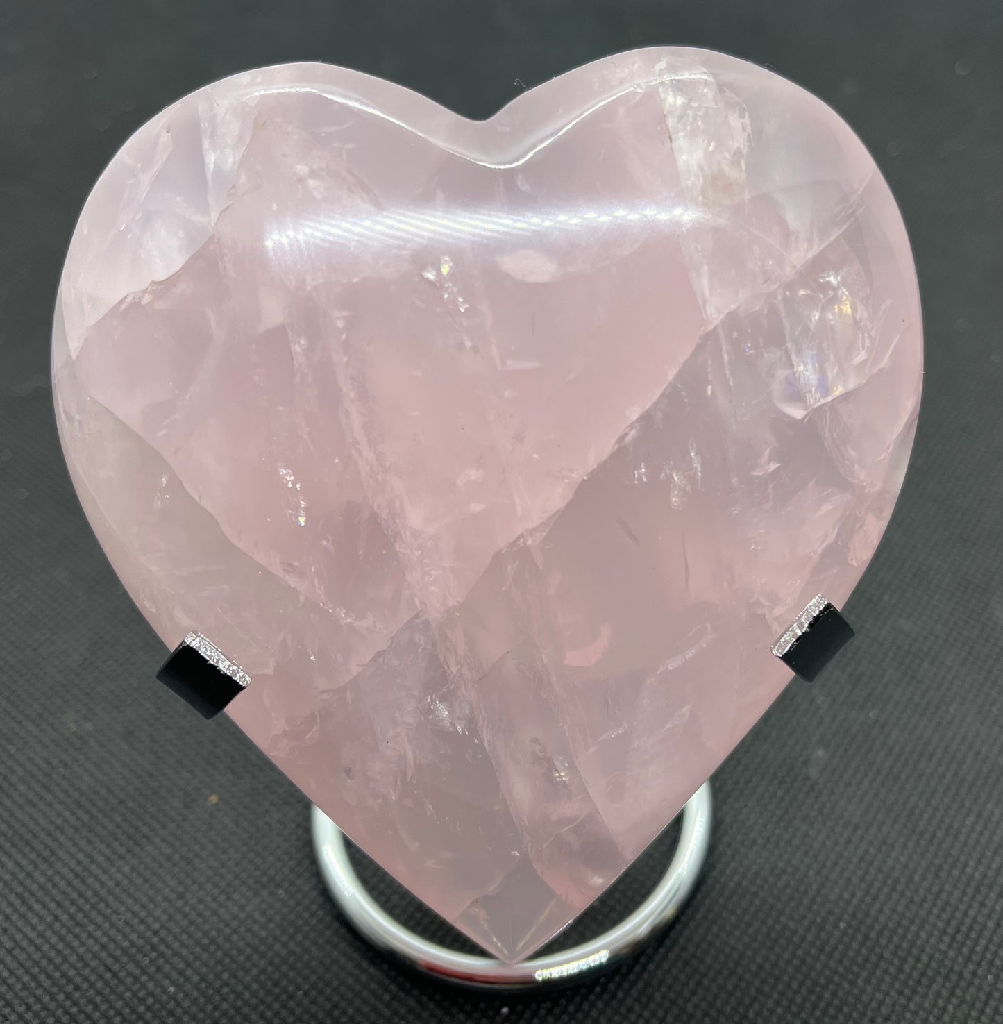 Cœur en Quartz Rose