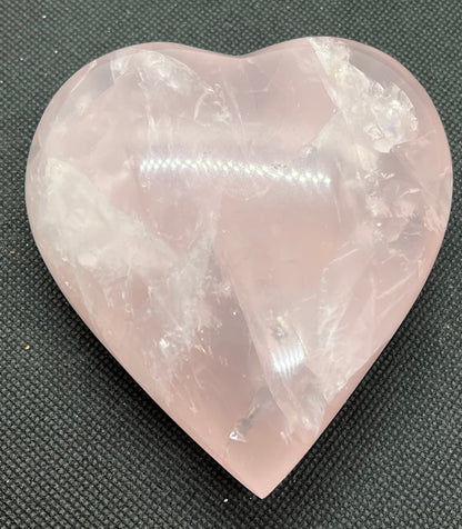 Cœur en Quartz Rose