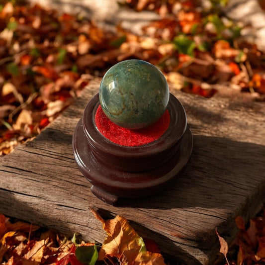 SPHÈRE AGATE INDIENNE QUALITÉ AA 40 À 50MM