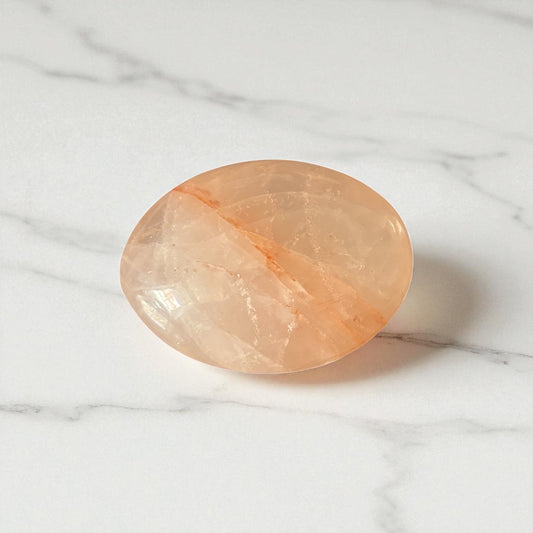 Galet Quartz Hematoïde du Brésil qualité AA