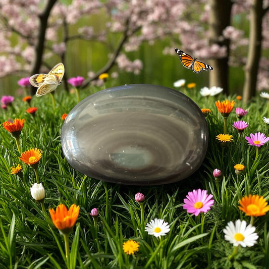 Galet Obsidienne Œil Céleste du Méxique qualité AA
