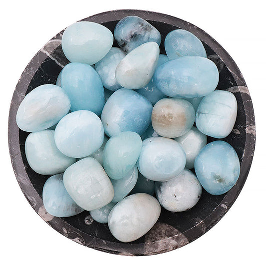 Pierre Roulée Aigue Marine du Brésil qualité AA 30 A 40MM