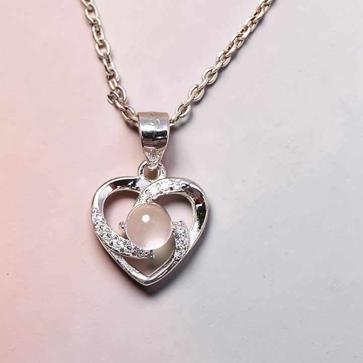 Pendentif argent 925 rhodié modèle 4