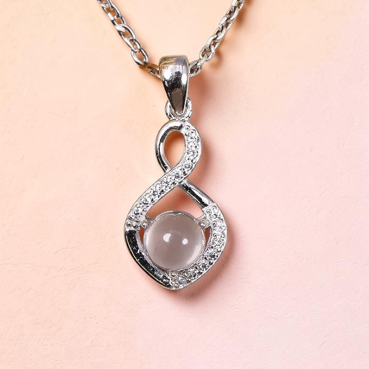 Pendentif argent 925 rhodié modèle 5