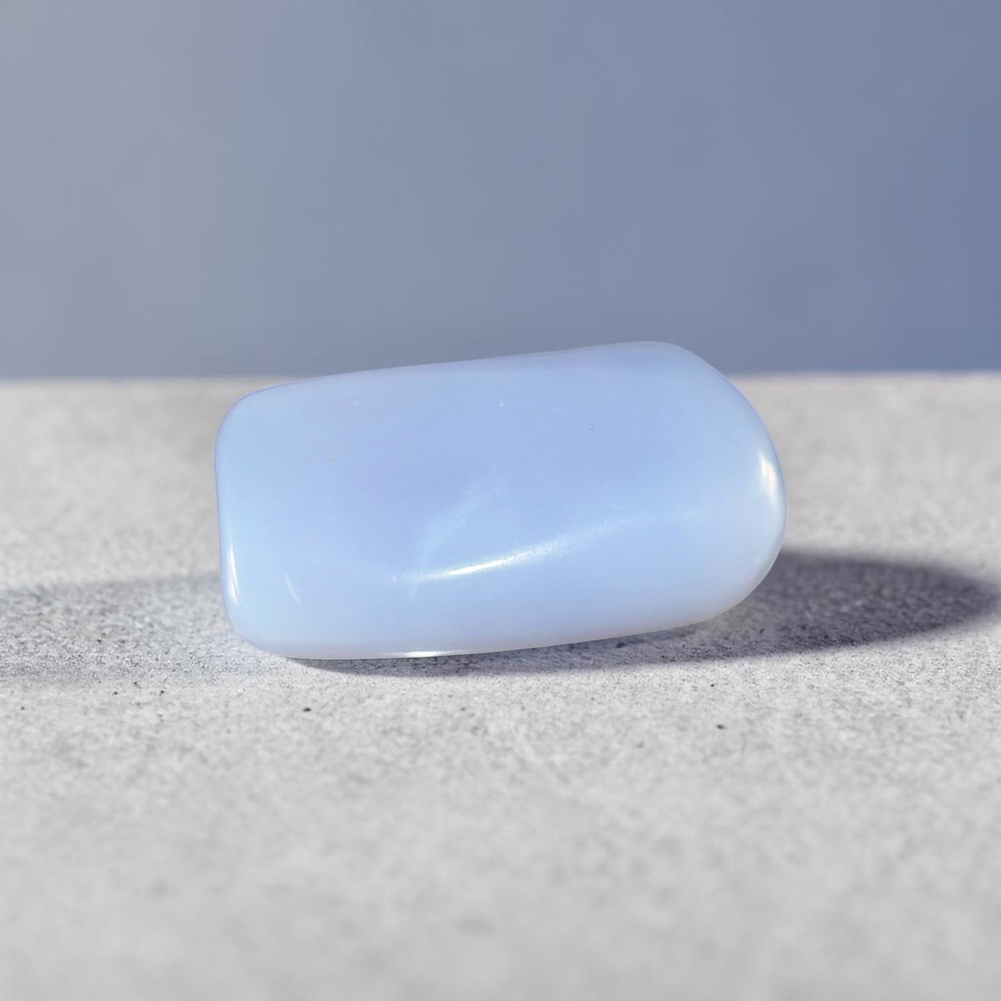 Galet Calcédoine Bleue de Turquie qualité AAA