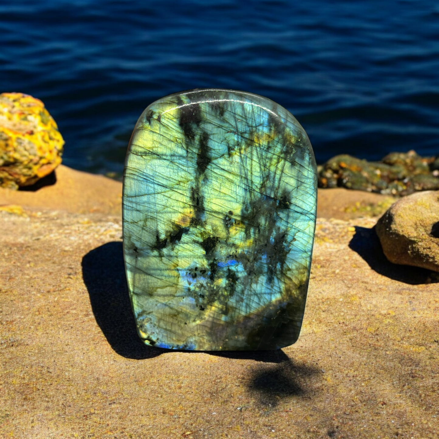 Mini bloc de Labradorite