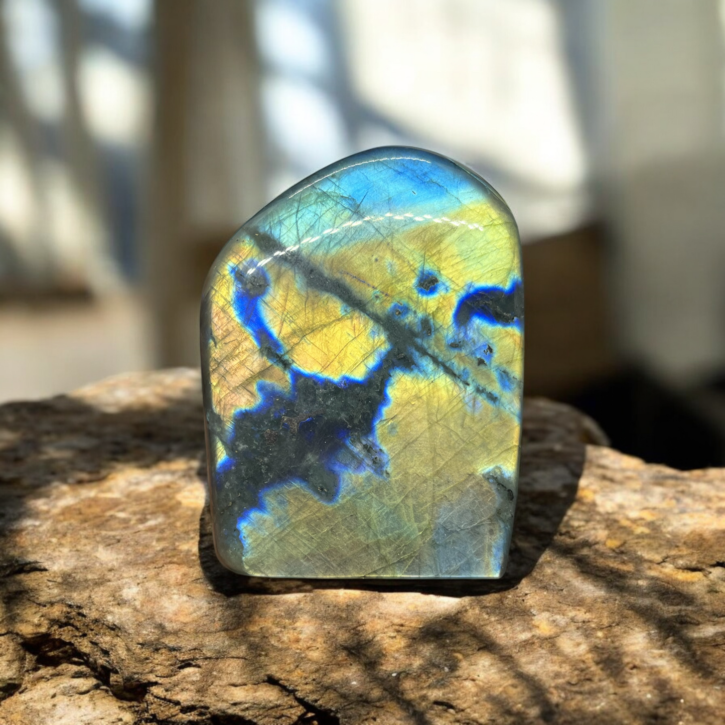 Mini bloc de Labradorite