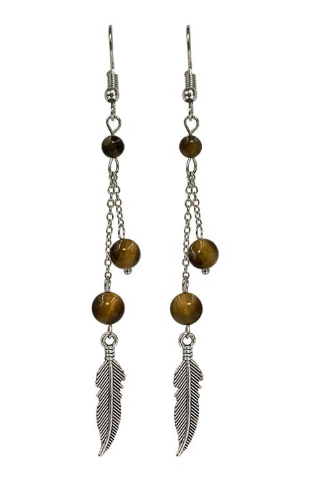 Boucles d’oreilles plumes